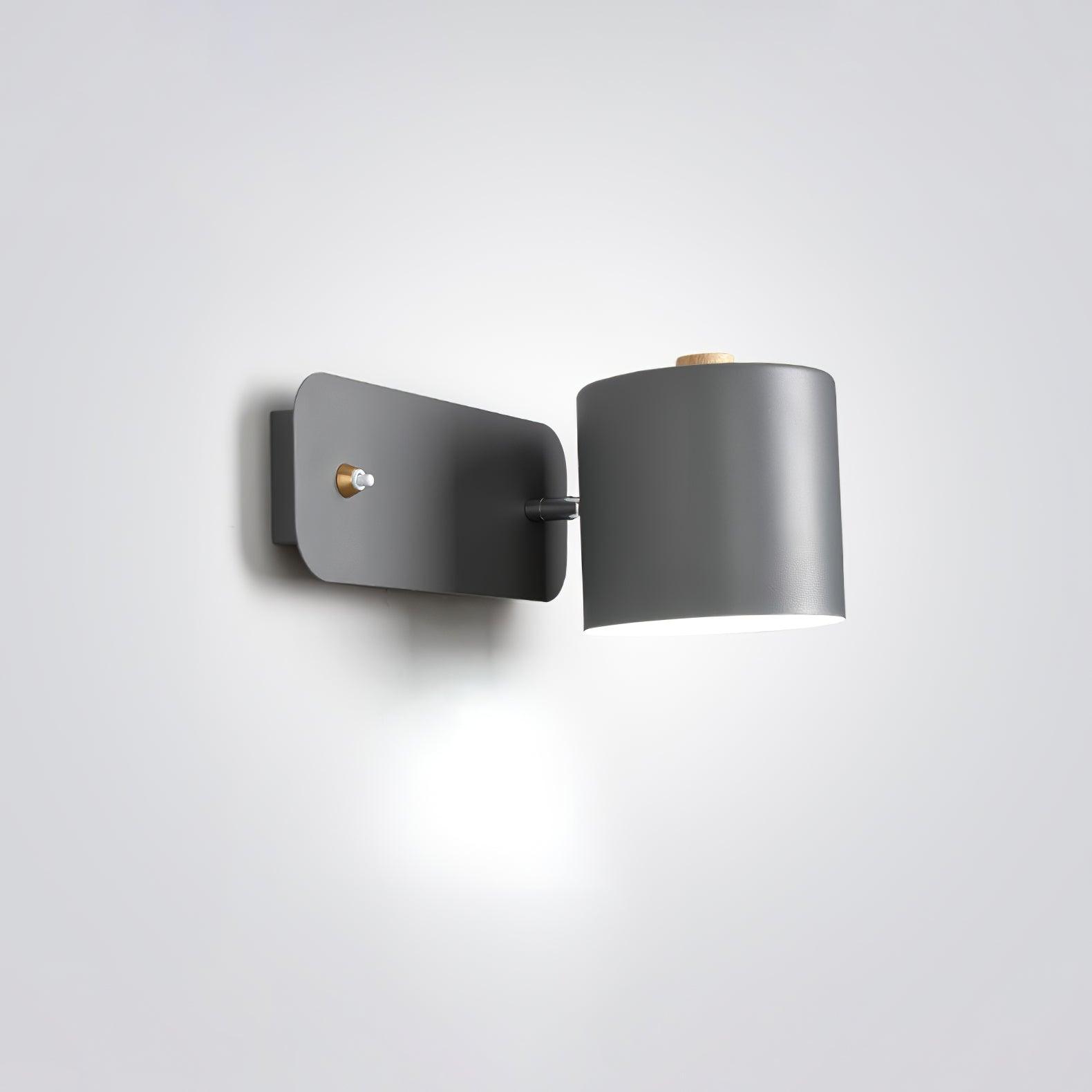 Modern Minimalist Rotatable Cylinder LED Wall Sconce 1-Light