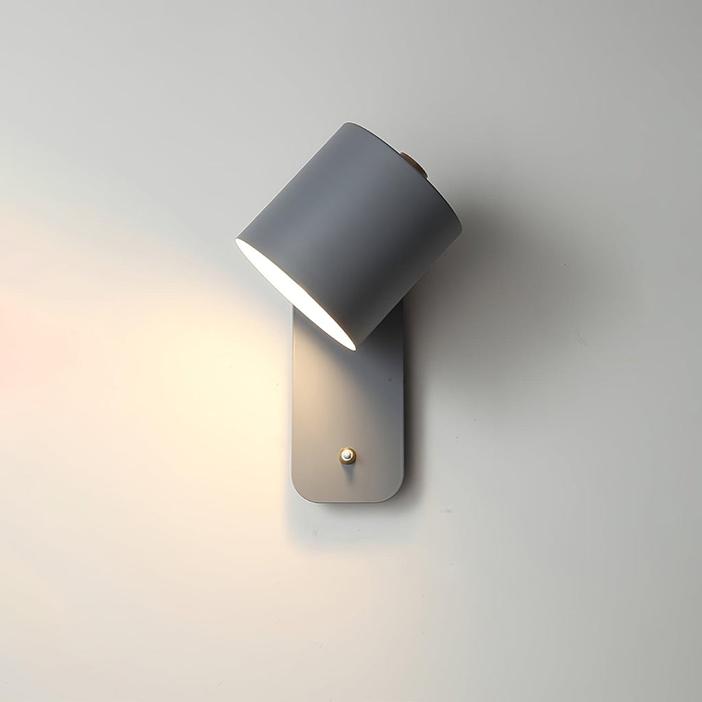 Modern Minimalist Rotatable Cylinder LED Wall Sconce 1-Light