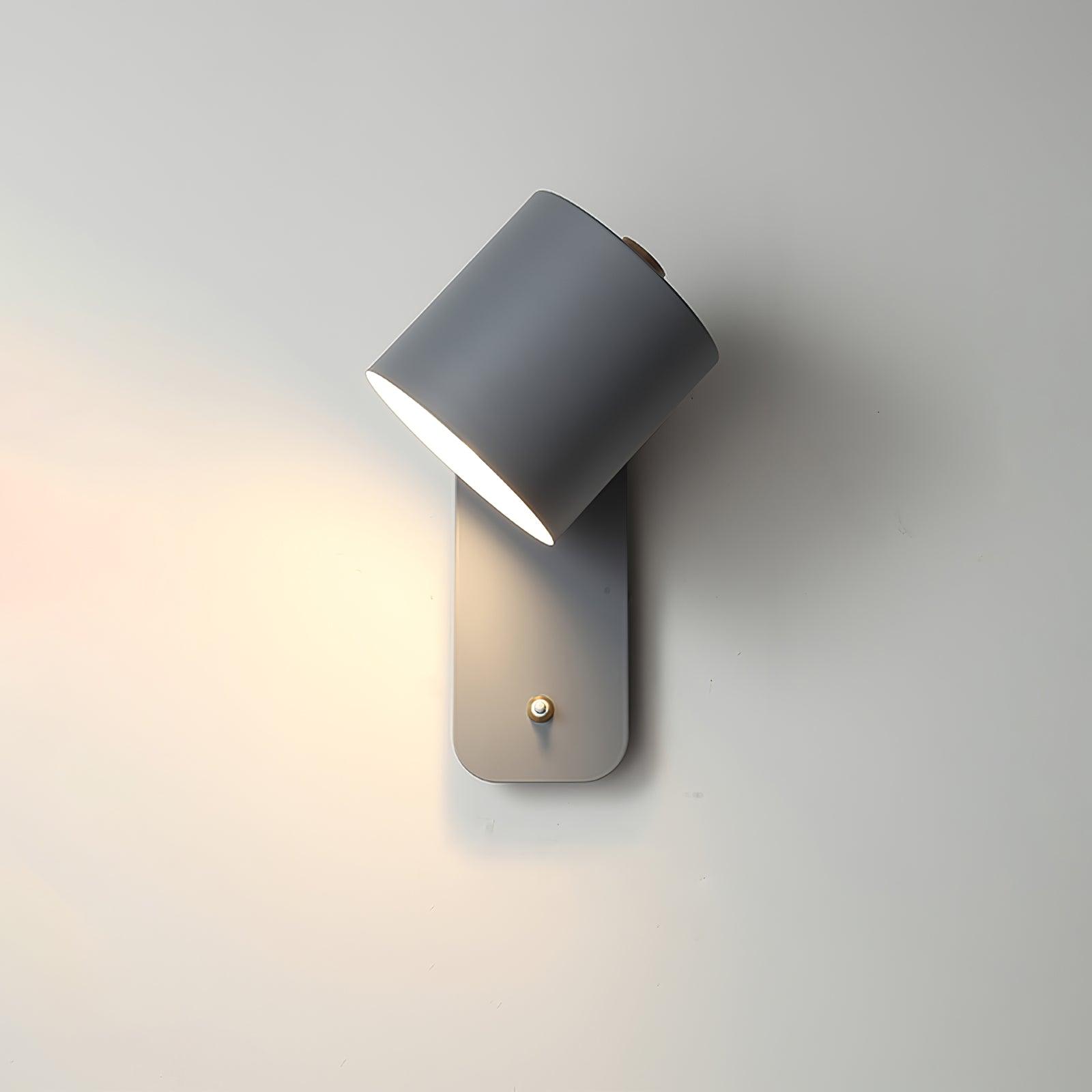 Modern Minimalist Rotatable Cylinder LED Wall Sconce 1-Light