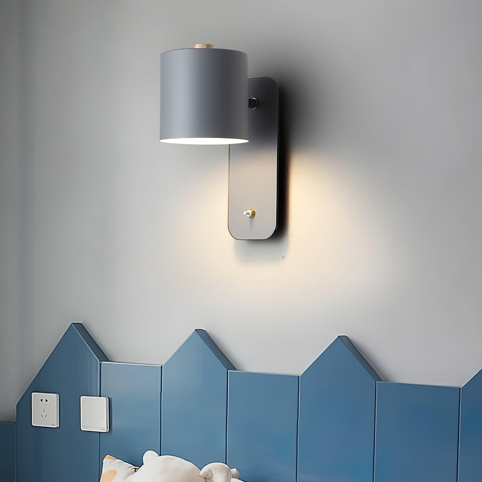 Modern Minimalist Rotatable Cylinder LED Wall Sconce 1-Light