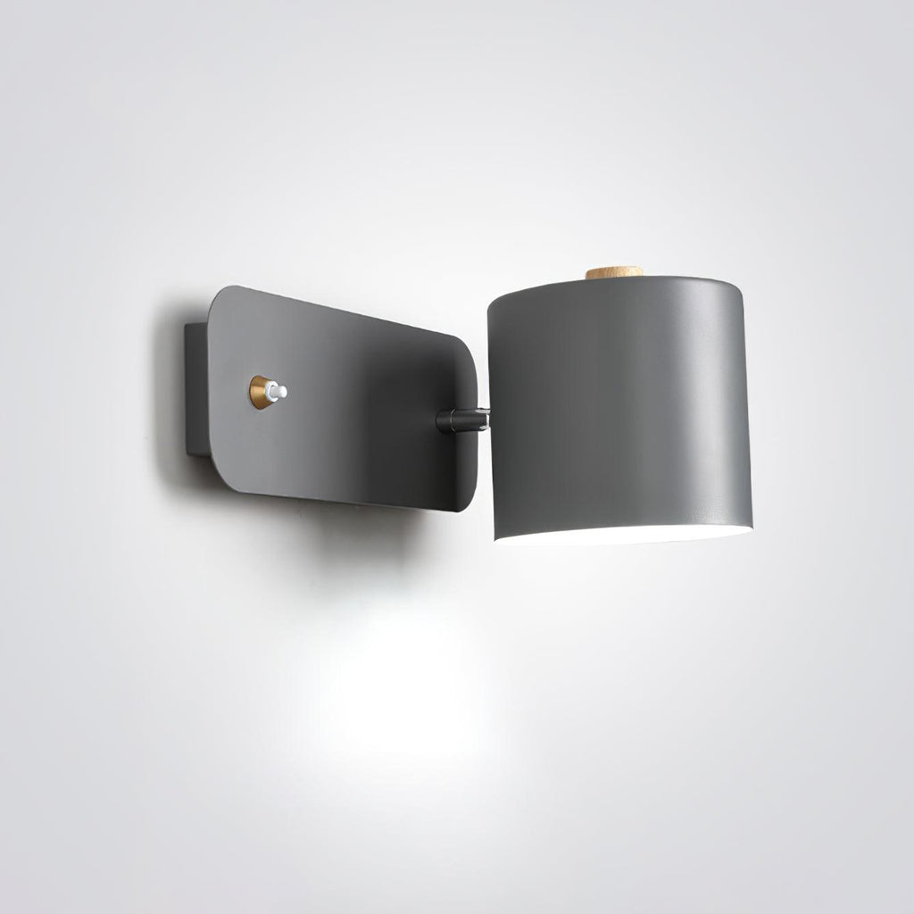 Modern Minimalist Rotatable Cylinder LED Wall Sconce 1-Light