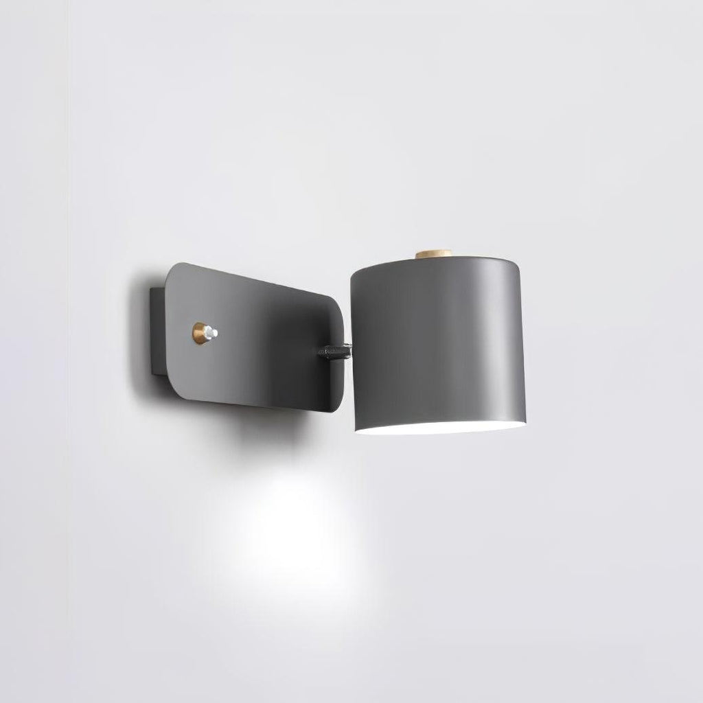 Modern Minimalist Rotatable Cylinder LED Wall Sconce 1-Light