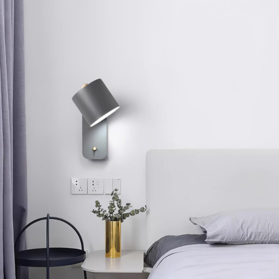 Modern Minimalist Rotatable Cylinder LED Wall Sconce 1-Light