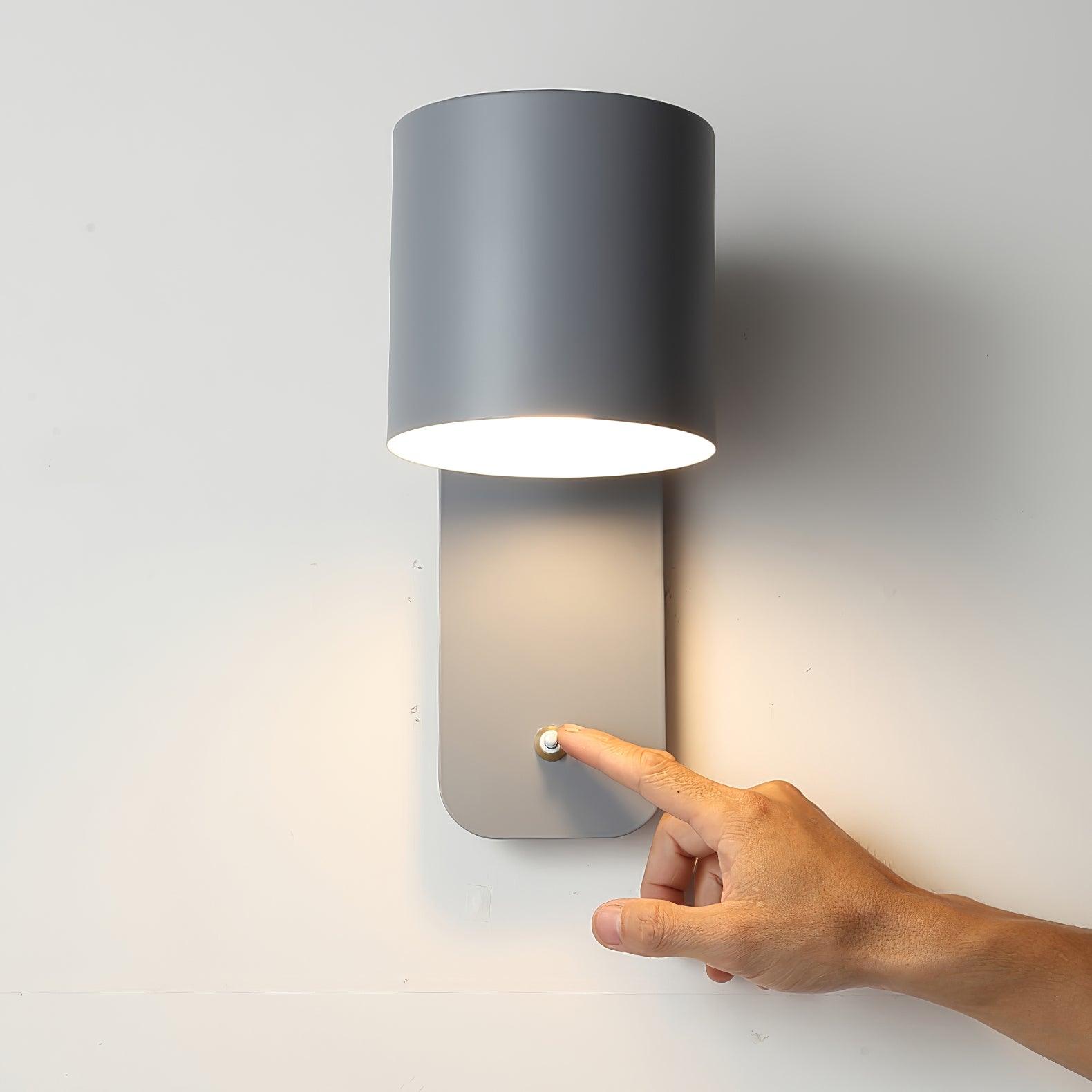 Modern Minimalist Rotatable Cylinder LED Wall Sconce 1-Light