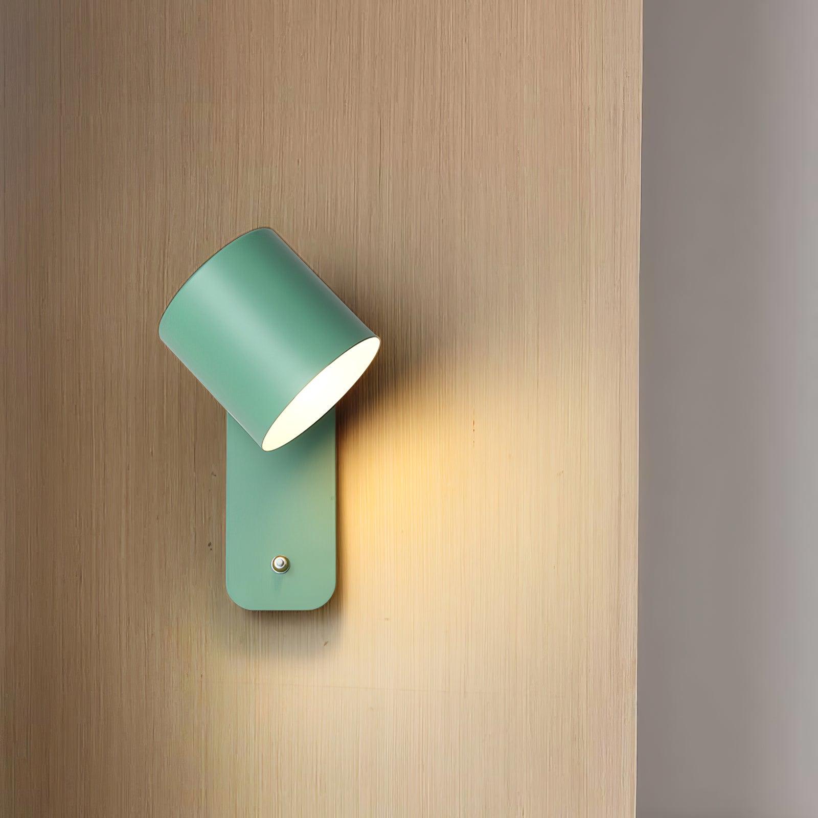 Modern Minimalist Rotatable Cylinder LED Wall Sconce 1-Light