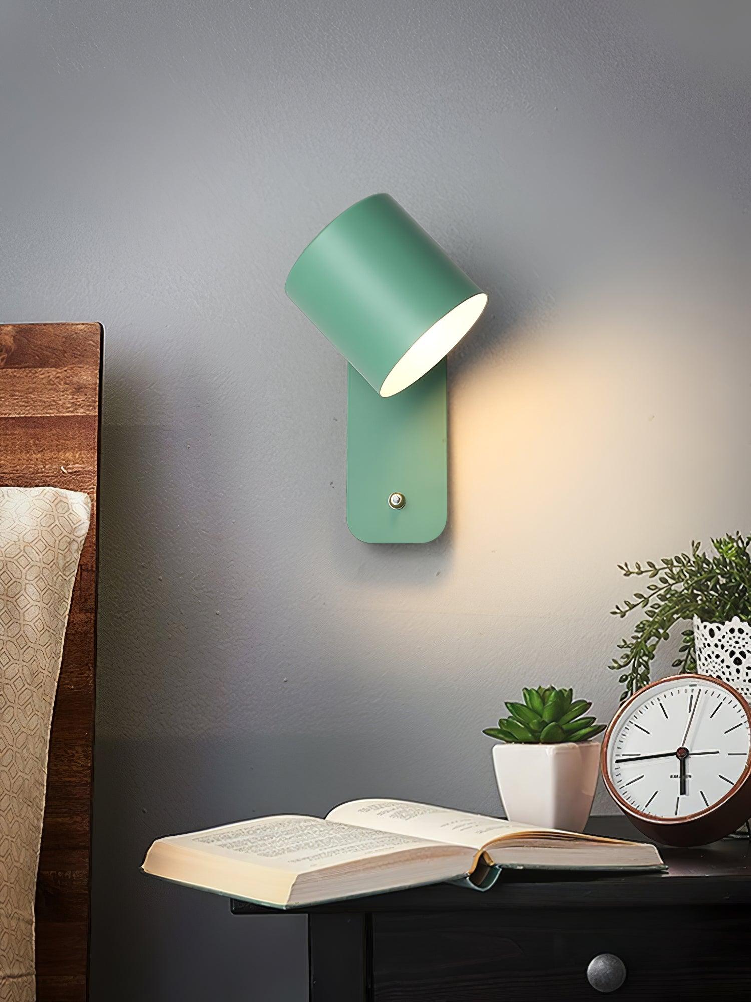 Modern Minimalist Rotatable Cylinder LED Wall Sconce 1-Light