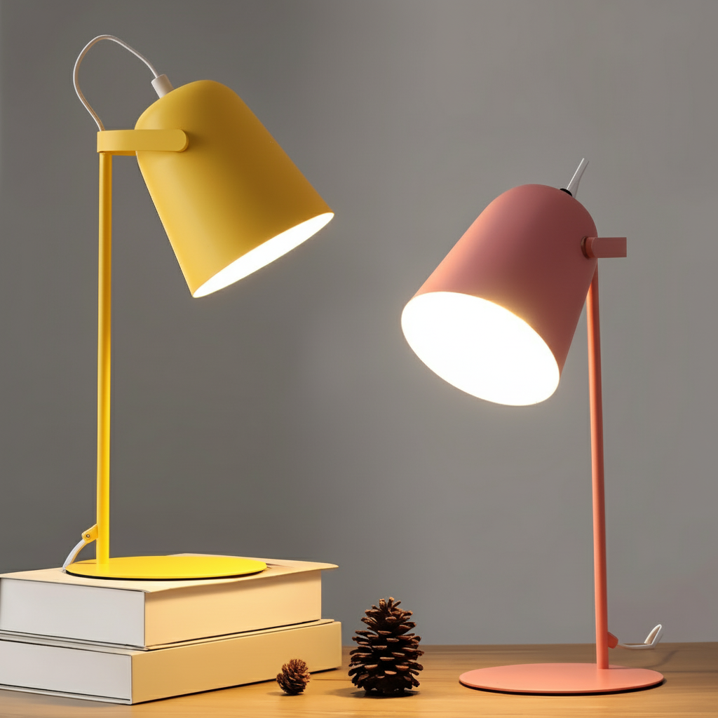 Modern Cone Table Lamp LED 1-Light