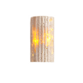 Modern Travertine Stone Cylindrical Outdoor Wall Light LED 1-Light