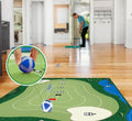 Guili | GolfZone | Coziness and Golf Fun at Home - Washable Golf Mat for the Whole Family