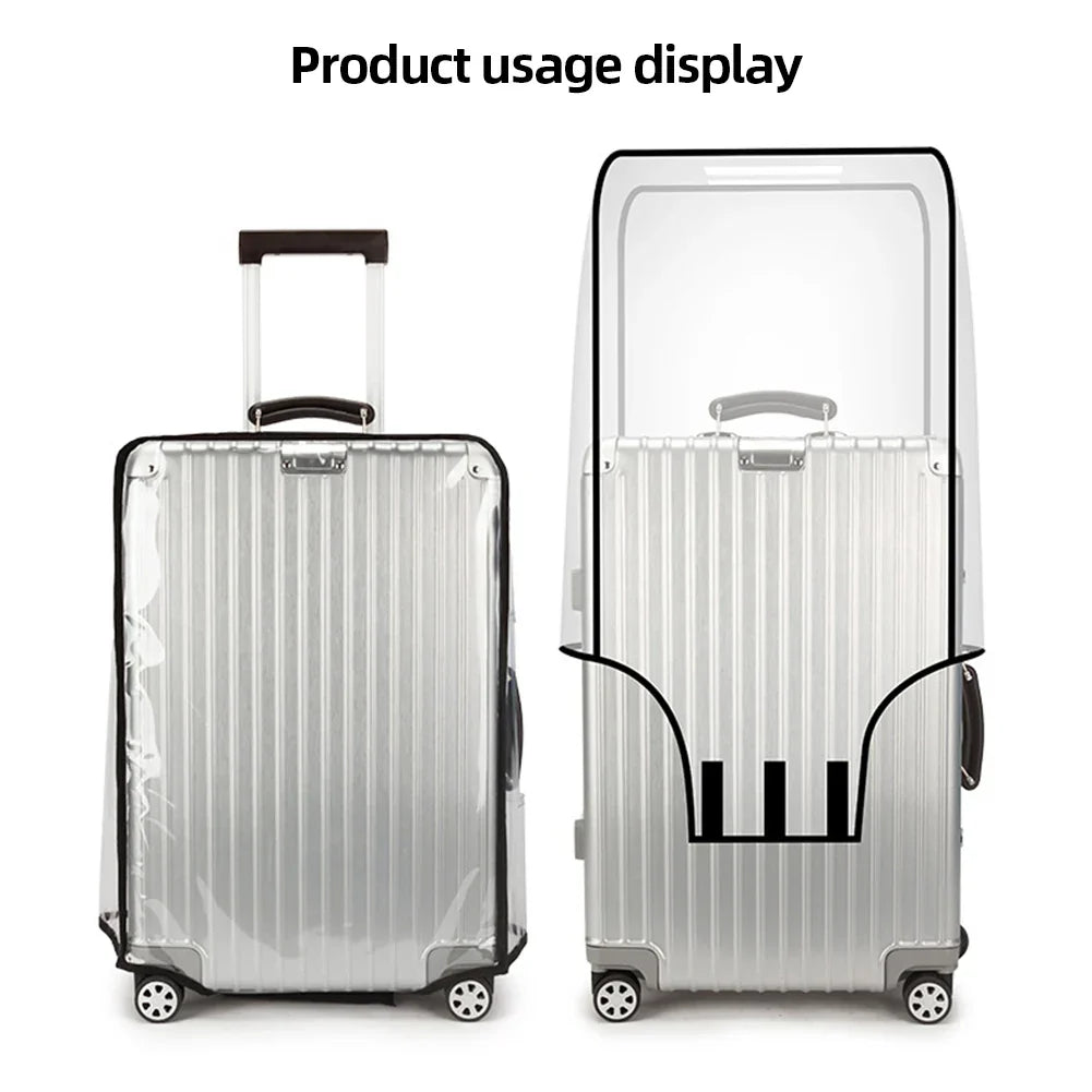 Guili | Transparent Waterproof Trolley Cover