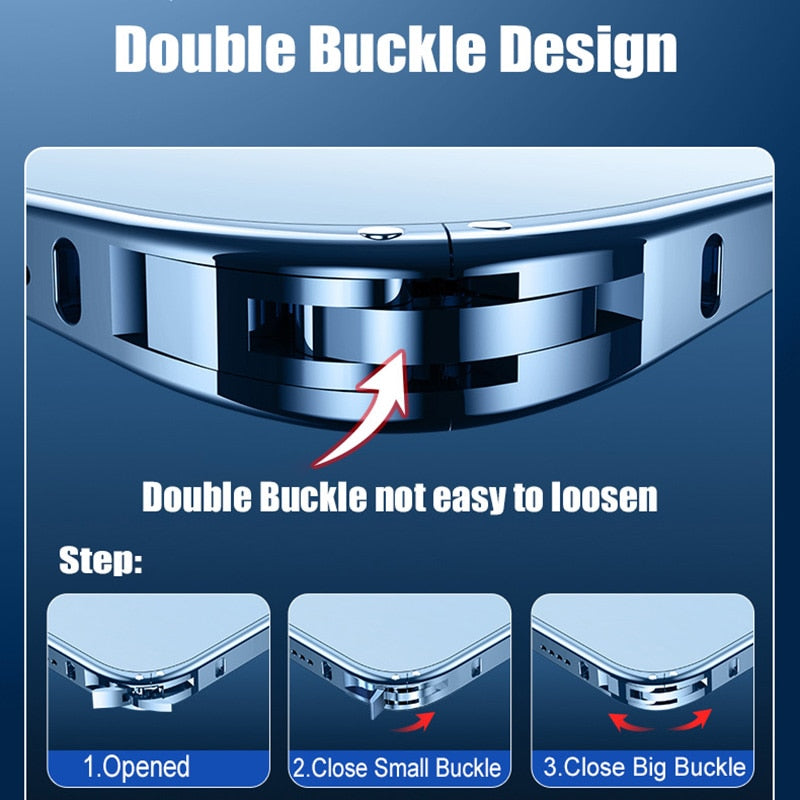 Guili | Metal Bumper Aluminum Magnetic Phone Case