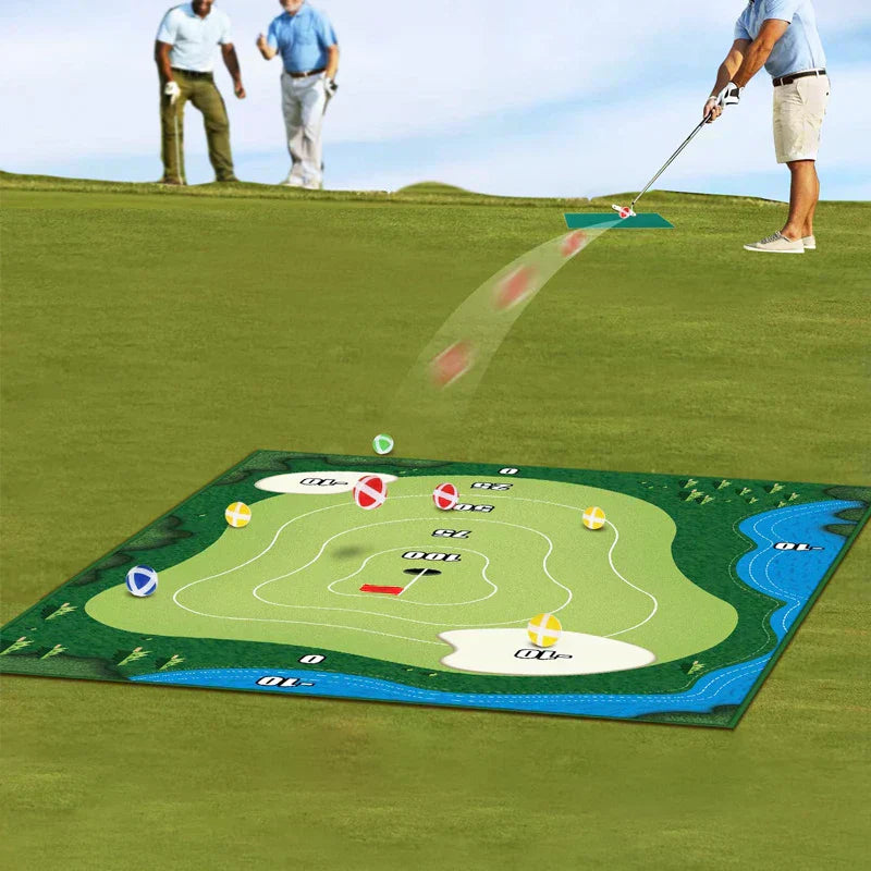 Guili | GolfZone | Coziness and Golf Fun at Home - Washable Golf Mat for the Whole Family