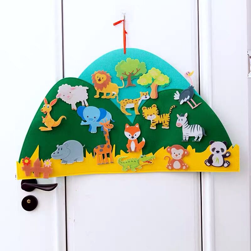 Guili | Montessori Felt Board | Creative - Educational Toy for Children