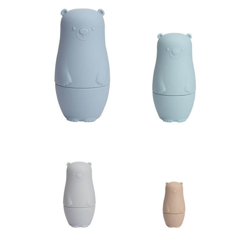 Guili | StackyFriends Matryoshka | Playfully Developing - Soft Silicone Stacking Dolls