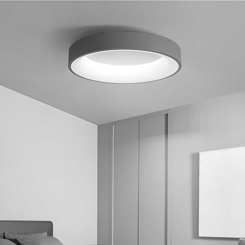 Nordic Modern Round Led Ceiling Light 1-Light