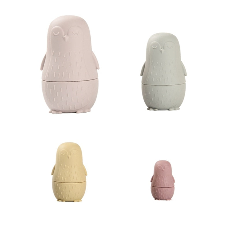 Guili | StackyFriends Matryoshka | Playfully Developing - Soft Silicone Stacking Dolls