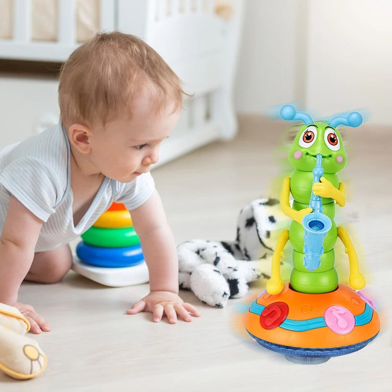 Guili | SwingiPillar | Music and light for endless fun - Dancing toy caterpillar