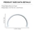 Half-Moon Nail Work Lamp U-Shaped LED Desktop Lighting