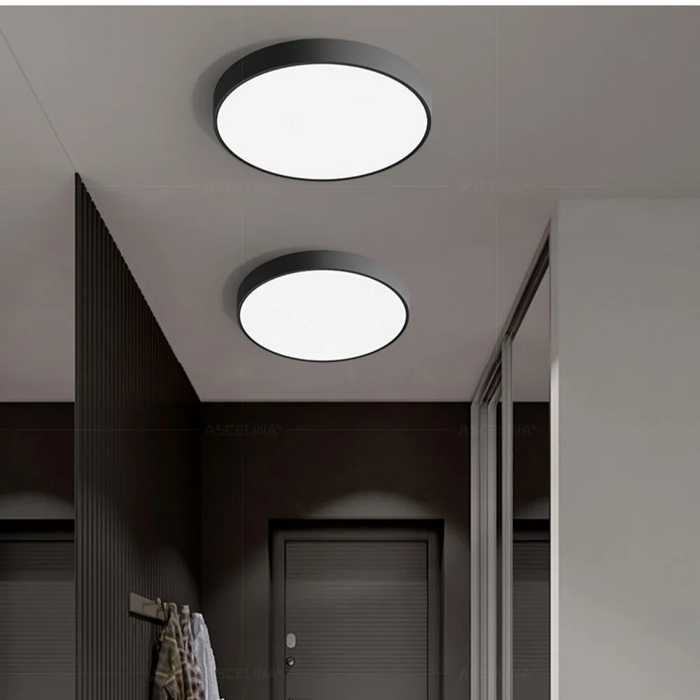 Modern Minimalist Round LED Ceiling Light 1-Light