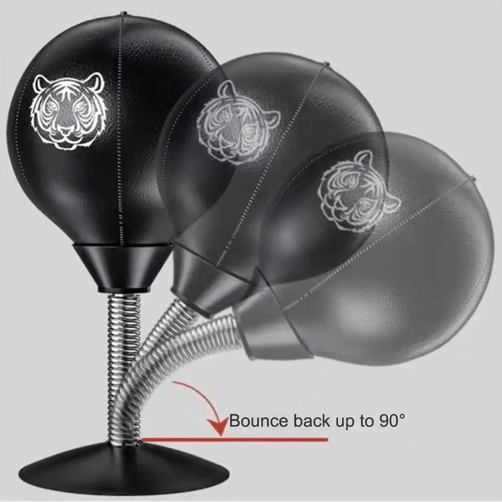 Guili | StressBuster Pro | Relax, free yourself from stress - Desktop punching bag with suction cup