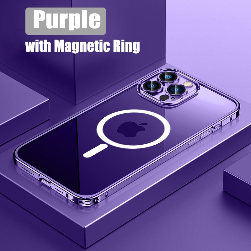 Guili | Metal Bumper Aluminum Magnetic Phone Case