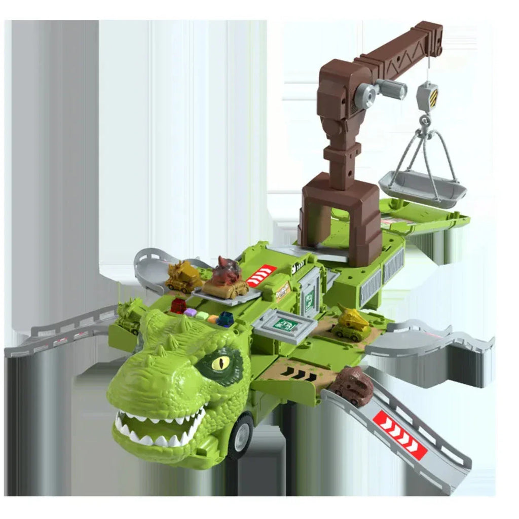 Guili | DinoRacer | Experience prehistoric adventure - 2-in-1 dinosaur truck toy