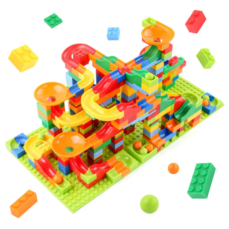 Guili | Marble Race Run Blocks | Playful Learning & Discovering - Creative Building Set
