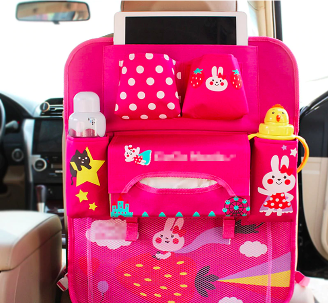 Guili | Car Seat Organizer for Kids | Keep your car neat and organized during road trips