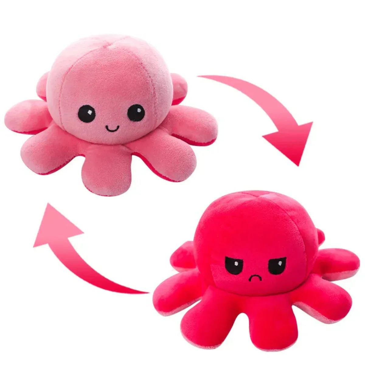Guili | Reversible Octopus | Two Facial Expressions - Emotions in a Twist