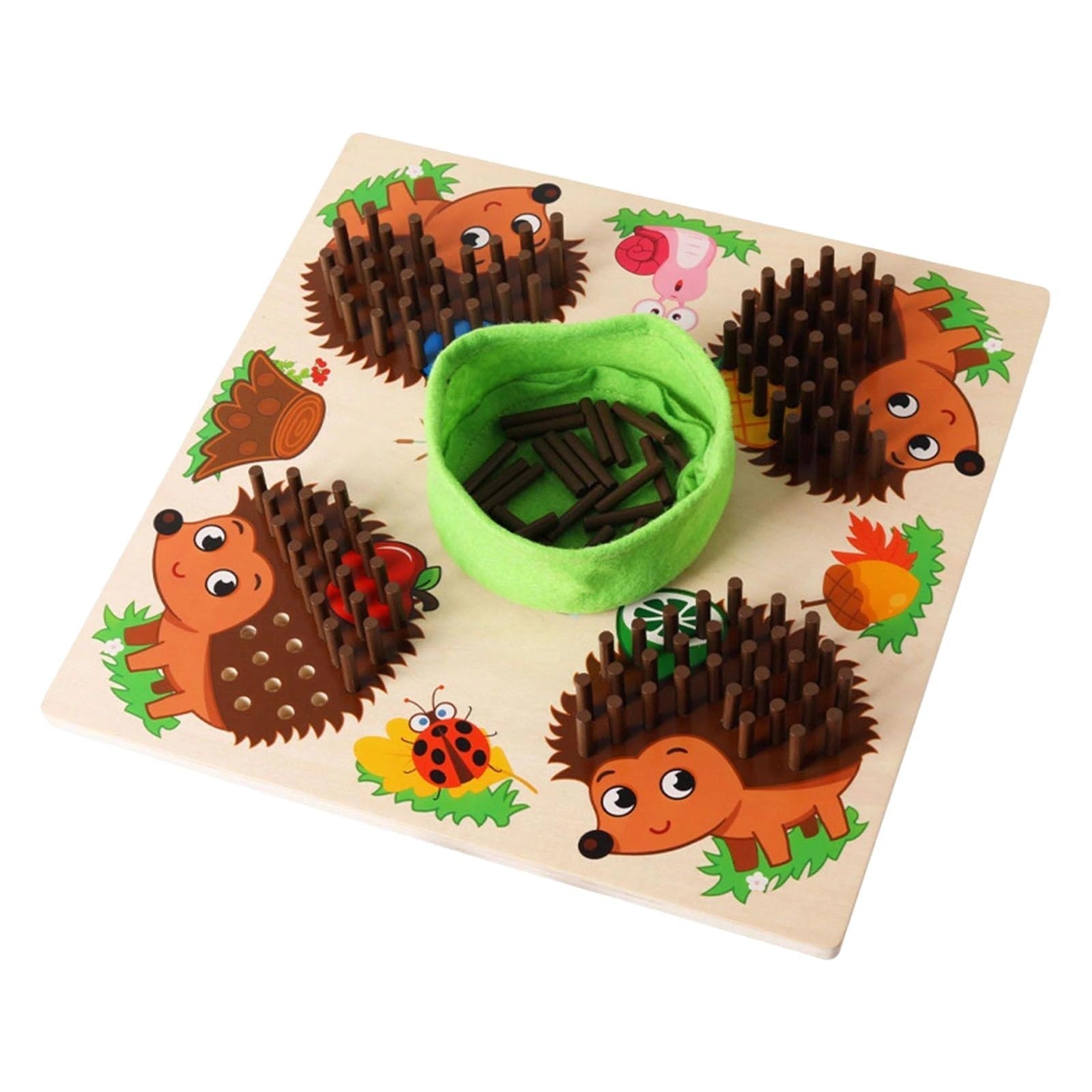 Guili | EcoToys Hedgehog Board Game | Educational and Fun - Game for Children