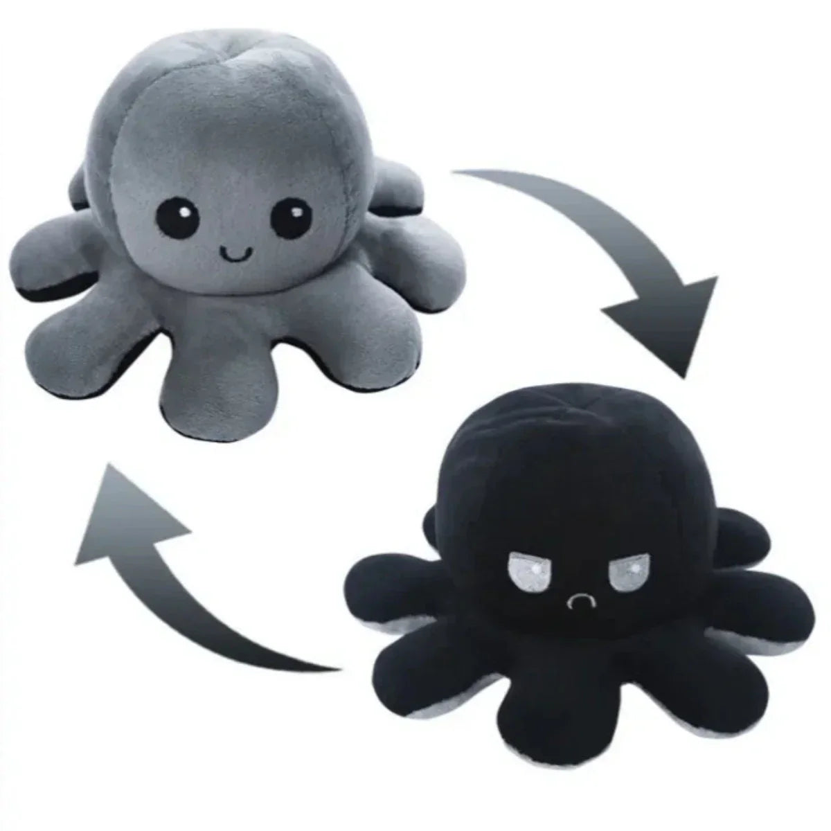 Guili | Reversible Octopus | Two Facial Expressions - Emotions in a Twist