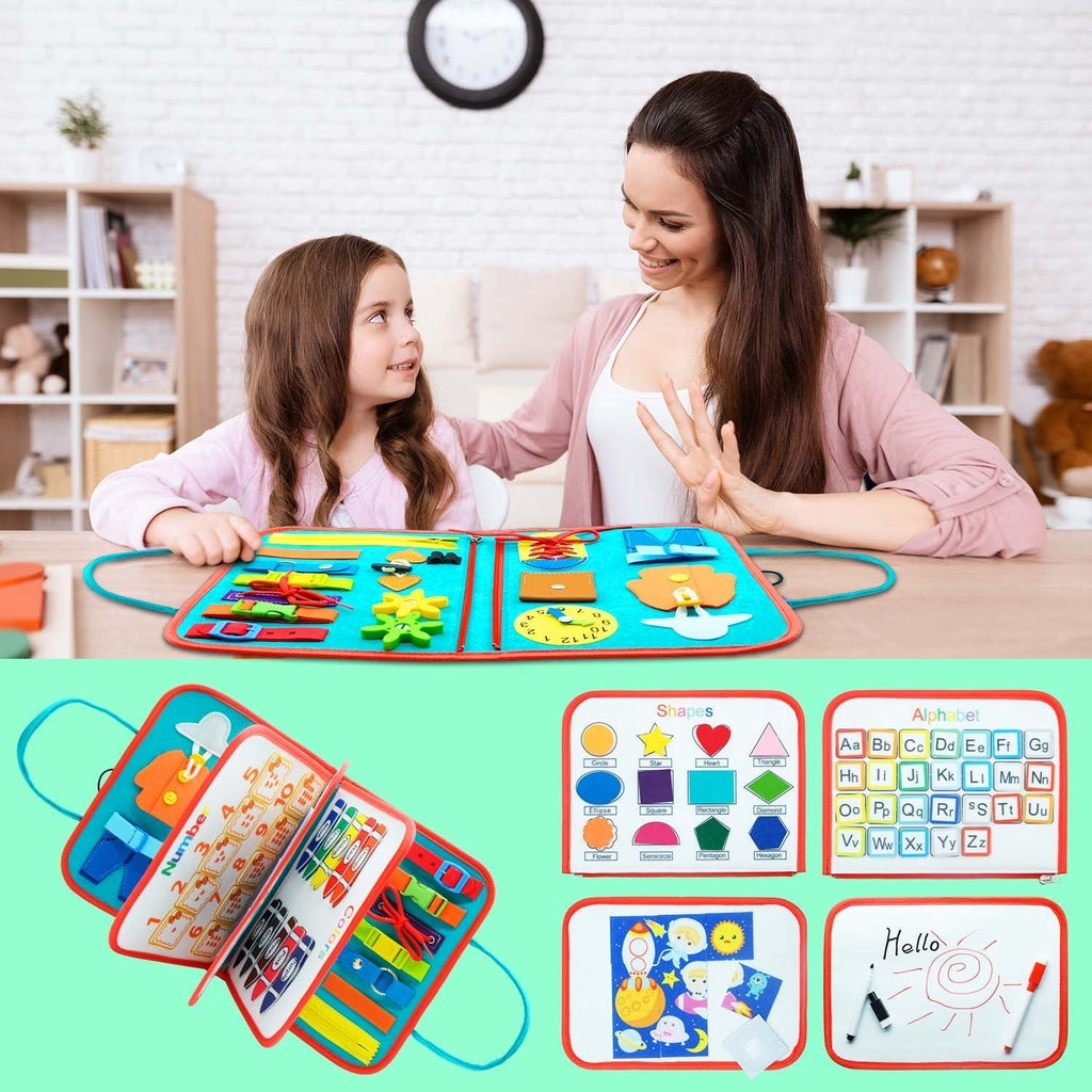 Guili | Toddler Activity Board | Play Fun and Learning - Montessori Toys