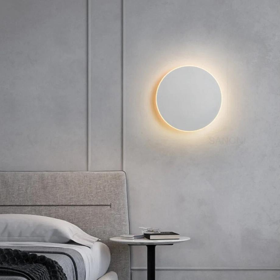 Modern Nordic Round LED Sconce 1-Light