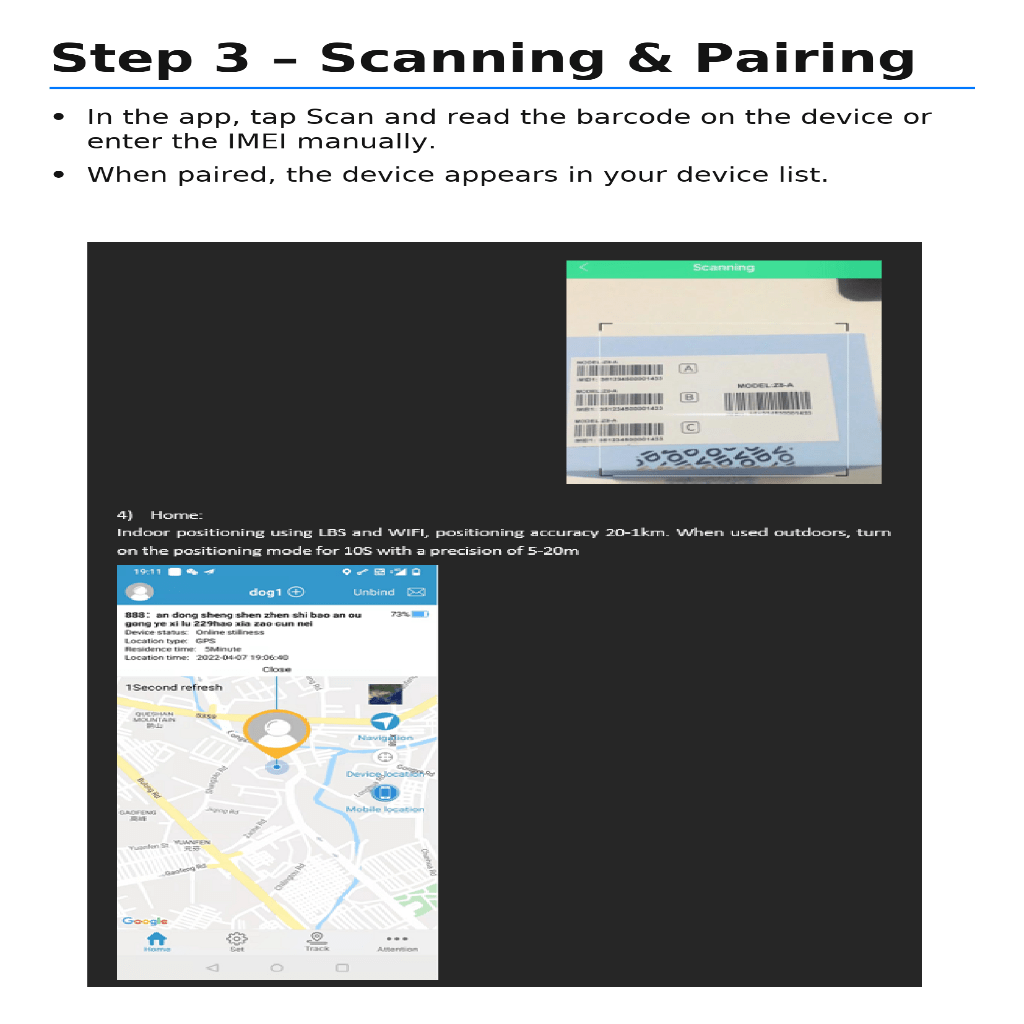 PAWTRACK MINI – GPS Tracker for Real-Time Cat Location Monitoring