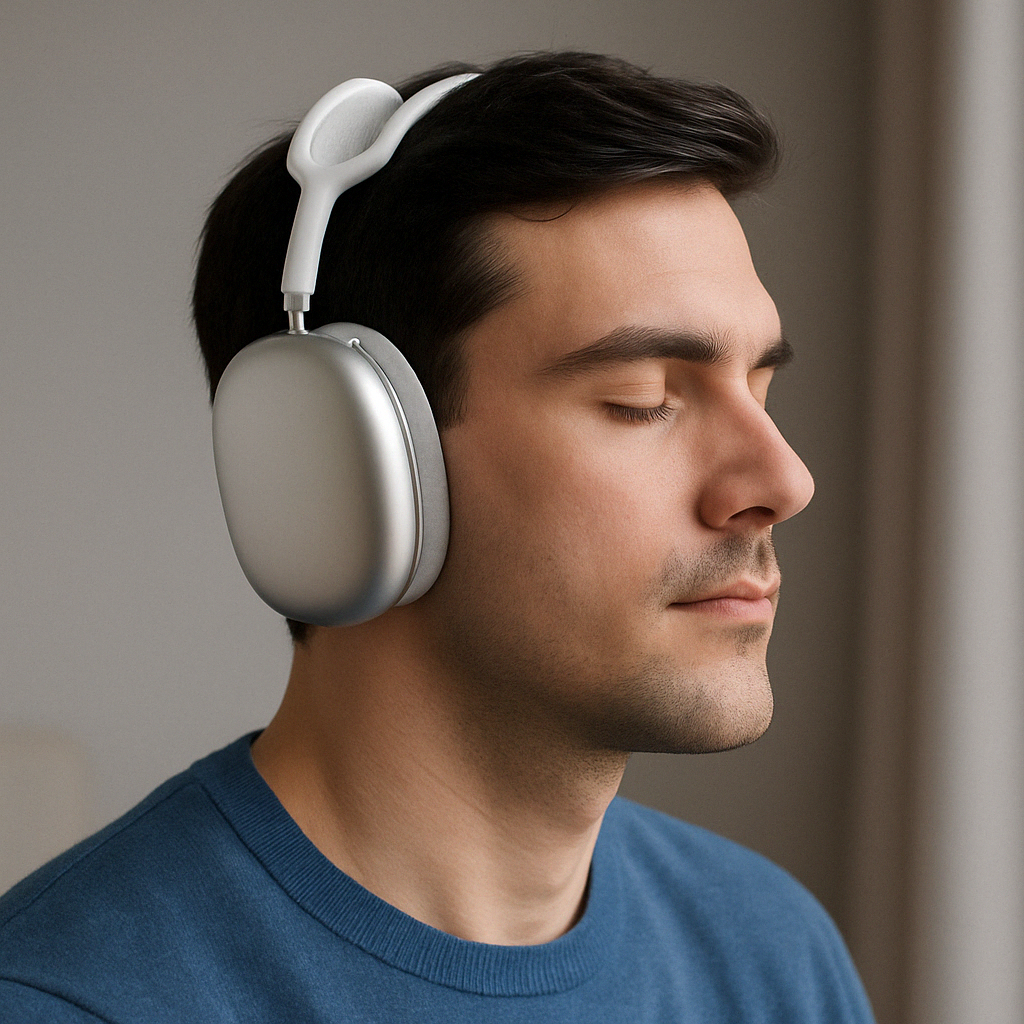 Cordless Bluetooth Headphones | Over-Ear Noise Cancelling Design