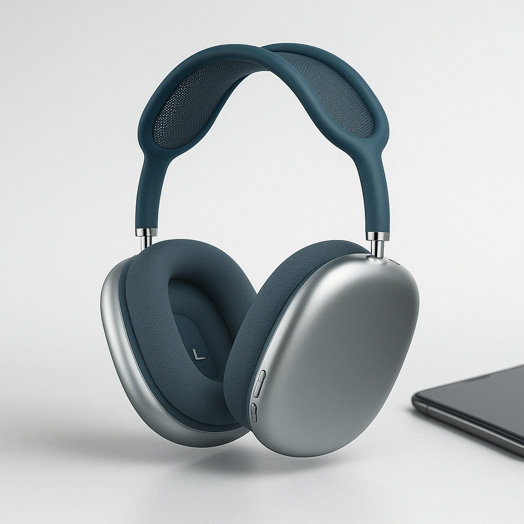 Cordless Bluetooth Headphones | Over-Ear Noise Cancelling Design