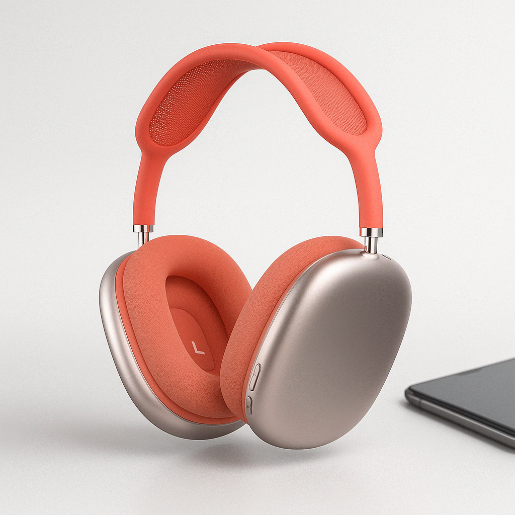 Cordless Bluetooth Headphones | Over-Ear Noise Cancelling Design