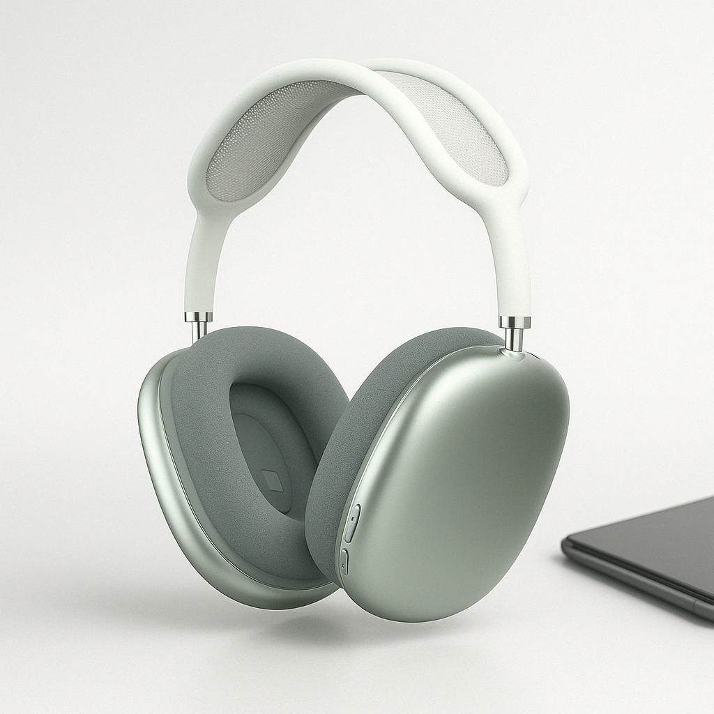 Cordless Bluetooth Headphones | Over-Ear Noise Cancelling Design