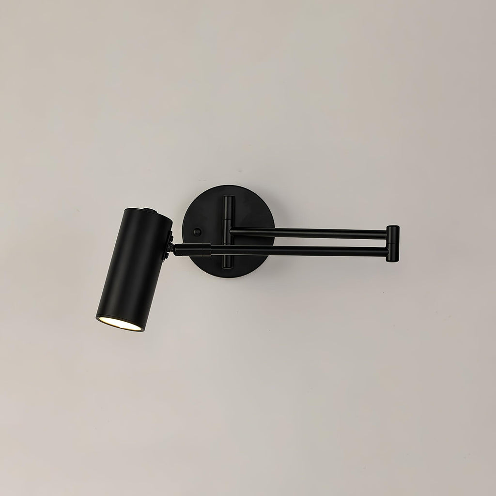 Modern Adjustable Swing Arm LED Wall Sconce 1-Light