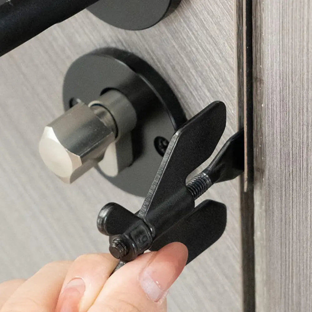 Guili | Portable Door Lock — Travel Security Device Made of Stainless Steel