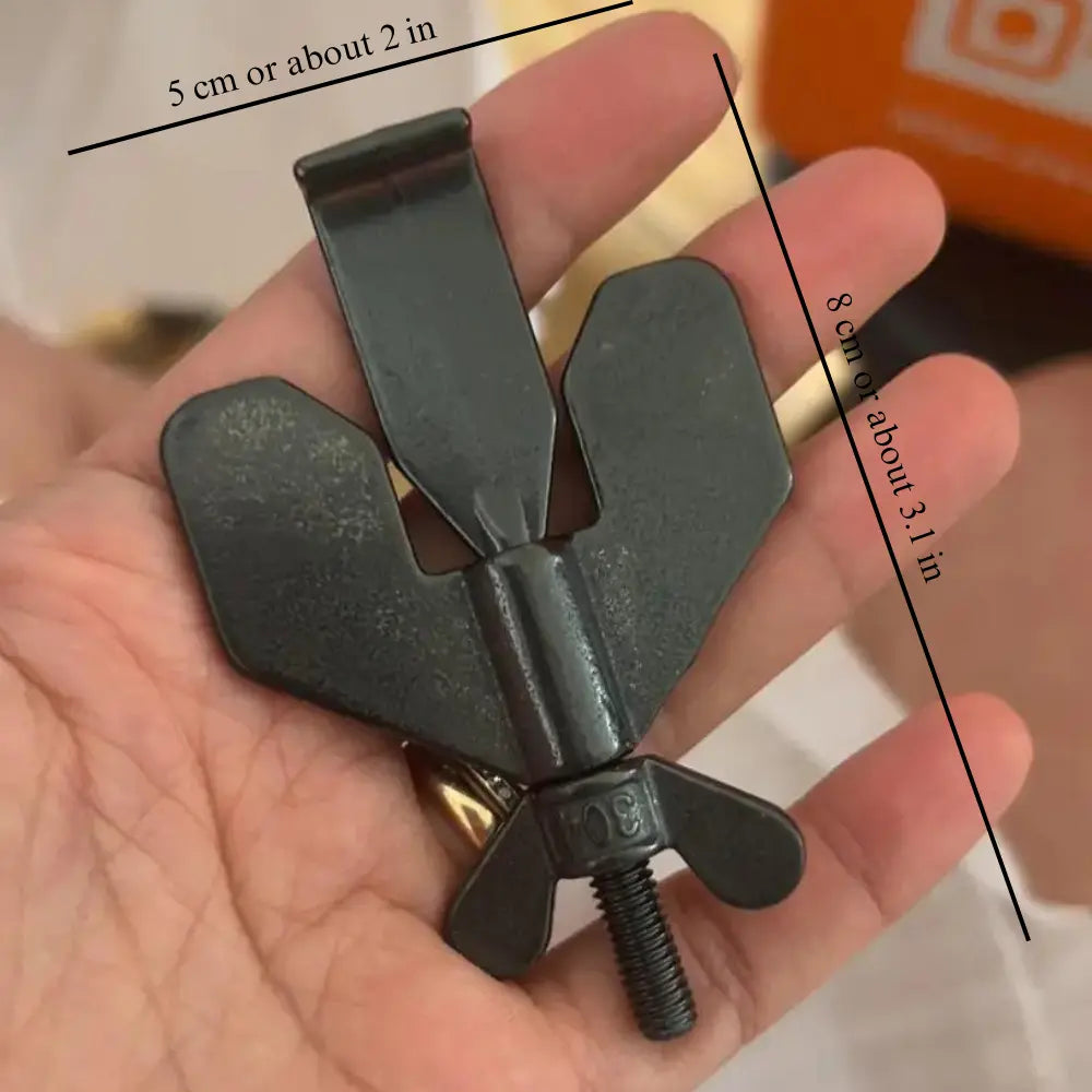 Guili | Portable Door Lock — Travel Security Device Made of Stainless Steel