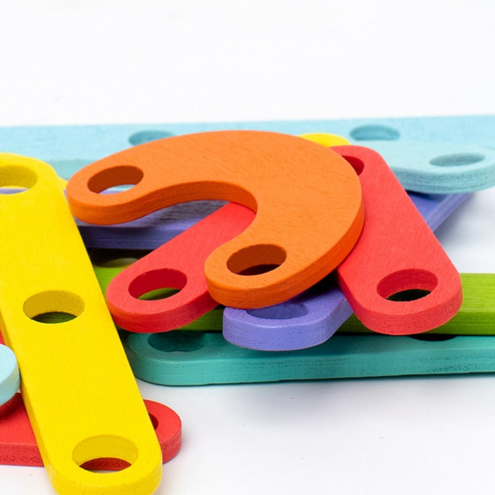 Guili | Ecotoys GeoFun Board | Discover fun and learning in one - Montessori geometry toy