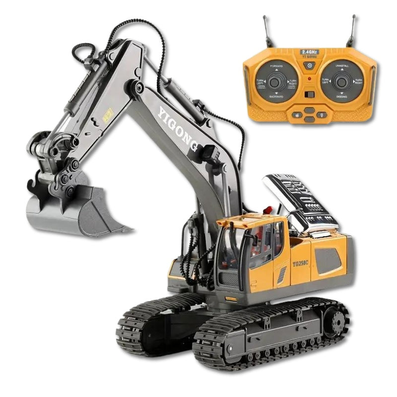 Guili | RC Power Machine | Ultimate Play Fun for Young Adventurers - Remote Control Excavator
