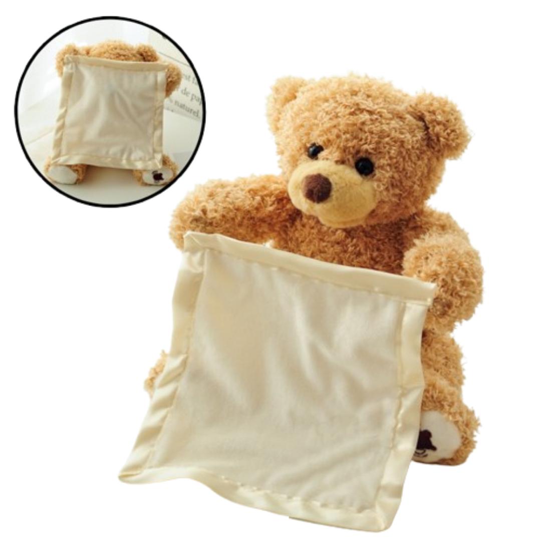 Guili | PeekabooBear | Cuddly & Interactive - Peek-a-Boo Play Bear