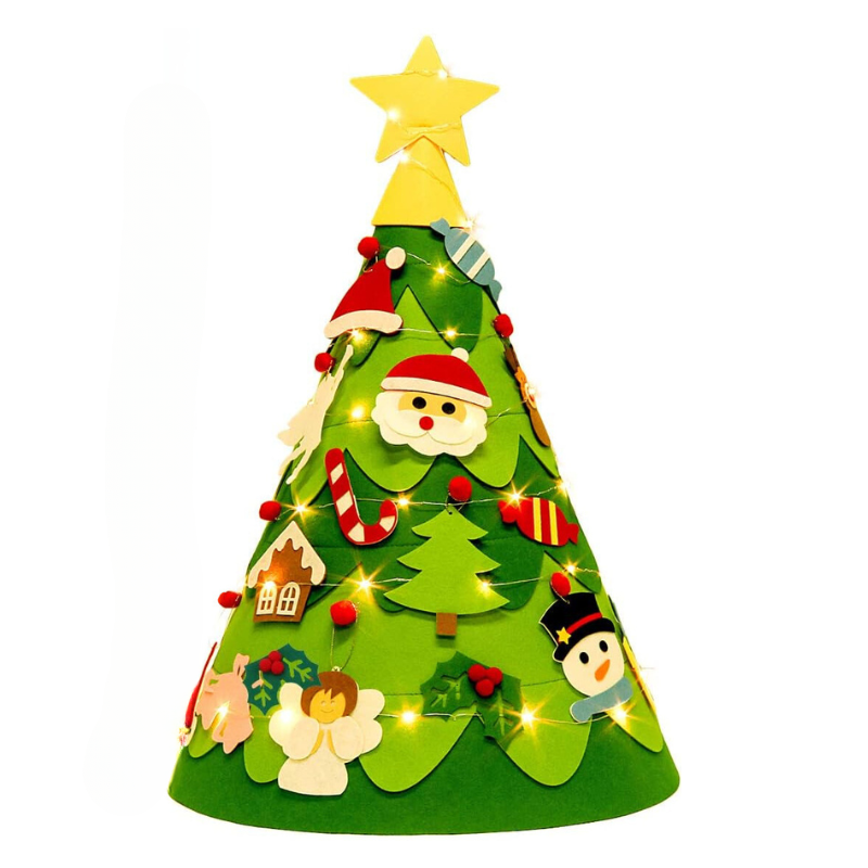 Guili | Kids DIY Felt Christmas Tree | Create Magical Christmas Memories - Merry Christmas