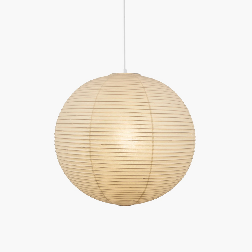 Japanese Washi Paper Globe Pendant Light 1-Light