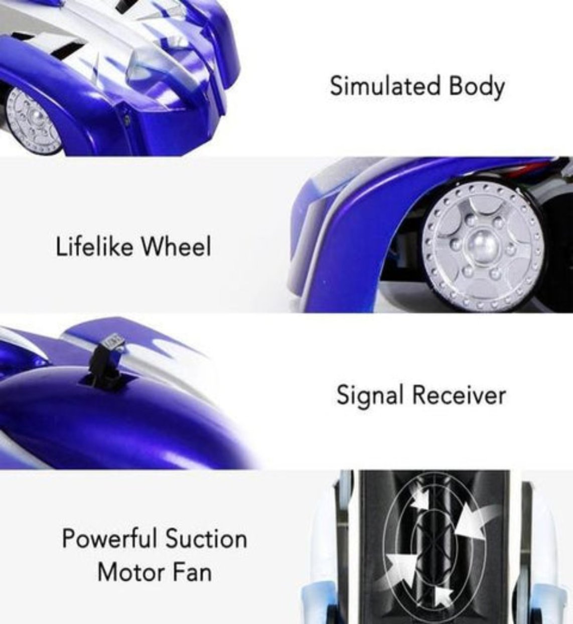 Guili | RC Car Anti-Gravity | Spectacular Toy - Drives on Walls and Ceilings