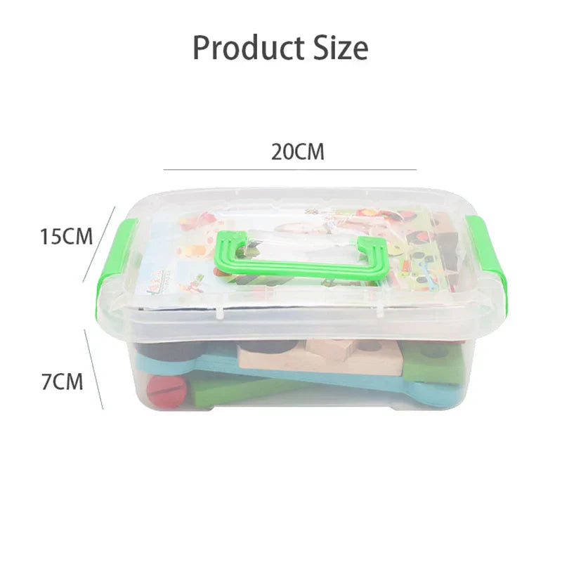 Guili | Ecotoys TinyFix | Discover the little handyman in your child! - Wooden tool box playset