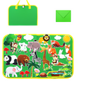 Guili | Montessori Felt | Calm play - Educational Busy Board with Felt Animals for Children