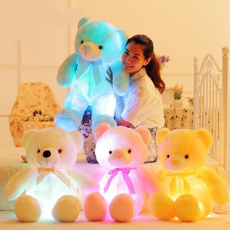 Guili | GlowTeddy | Lights up the night - LED Teddy Bear Plush for kids